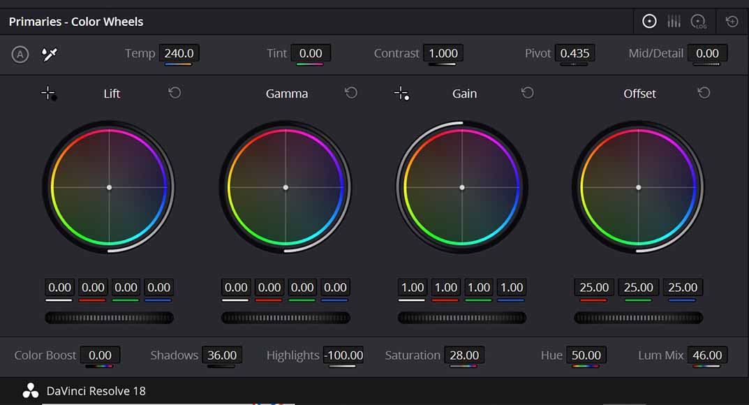 DaVinci-Resolve-Colour-primary-wheels